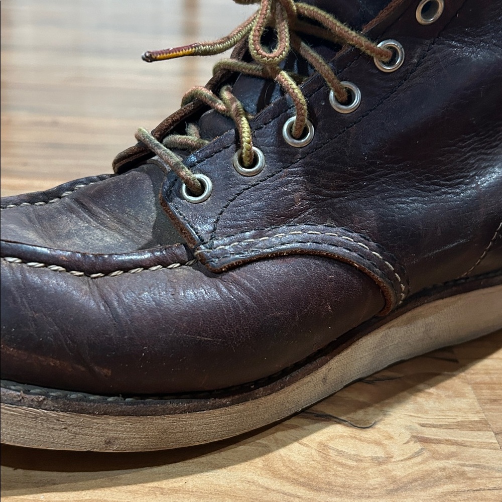 Red Wing Heritage 8138 Classic Moc Toe boots USA Men’s 7 - Picture 12 of 15